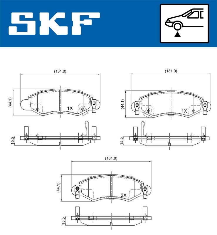 BRAKE PADS KIT|24-05