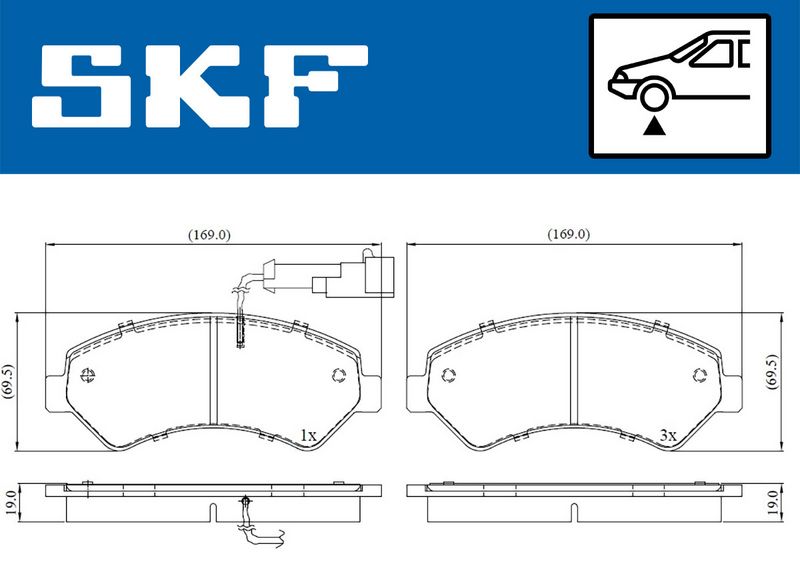 BRAKE PADS KIT|24-05