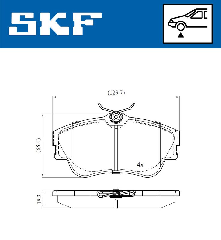 BRAKE PADS KIT|24-05