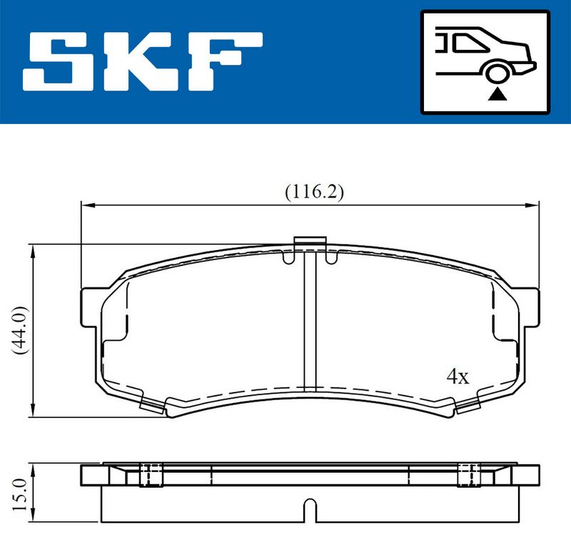 BRAKE PADS KIT|24-05