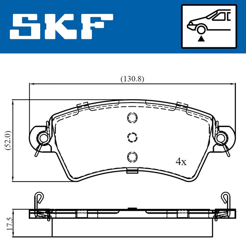 BRAKE PADS KIT|24-05