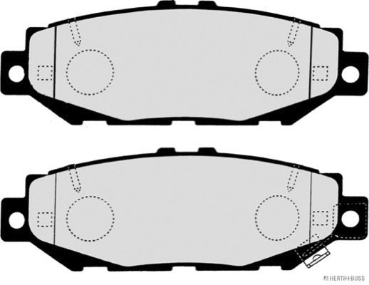 Brake Pad Set, disc brake   Hinterachse|WVA:21491|mit akus|2-5 munkanapos szállítás 13:30-ig rendelve 2025.1