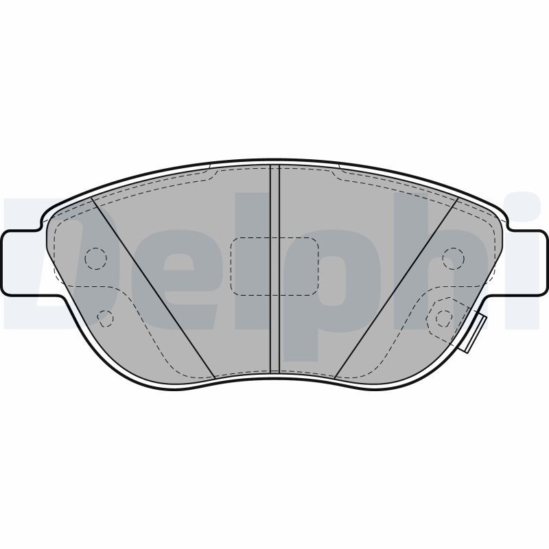 Brake Pad Set, disc brake   WVA:24549, 23981 24549 25802|o|2-5 munkanapos szállítás 13:30-ig rendelve 2024.12