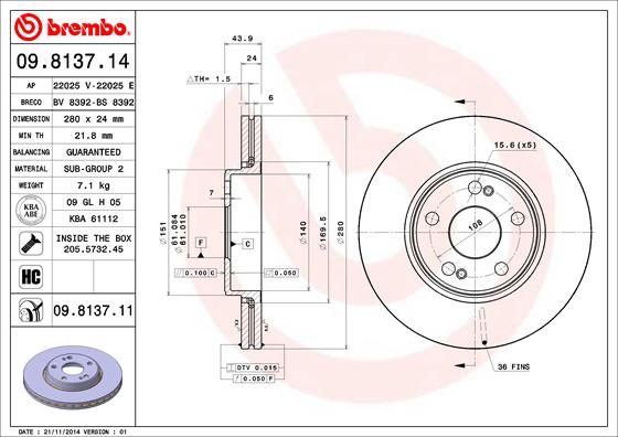 Brembo féktárcsa|2023.11.28