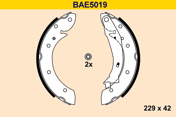 BARUM BREMSBACKEN FUER PSA|1 munkanapos beszerzés 2024.12