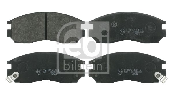 Brake Pad Set, disc brake   Vorderachse|WVA:21647|mit akus|2-5 munkanapos szállítás 13:30-ig rendelve 2025.1