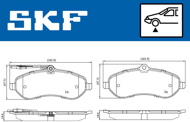 BRAKE PADS KIT|24-05