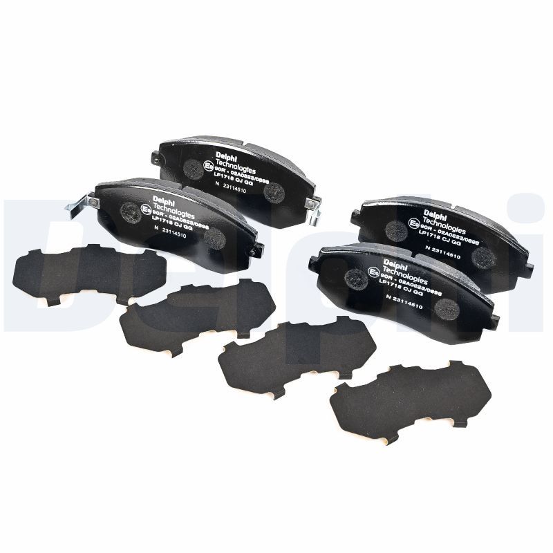 Brake Pad Set, disc brake   Vorderachse|WVA:23865, 23865 2|2-5 munkanapos szállítás 13:30-ig rendelve 2024.12