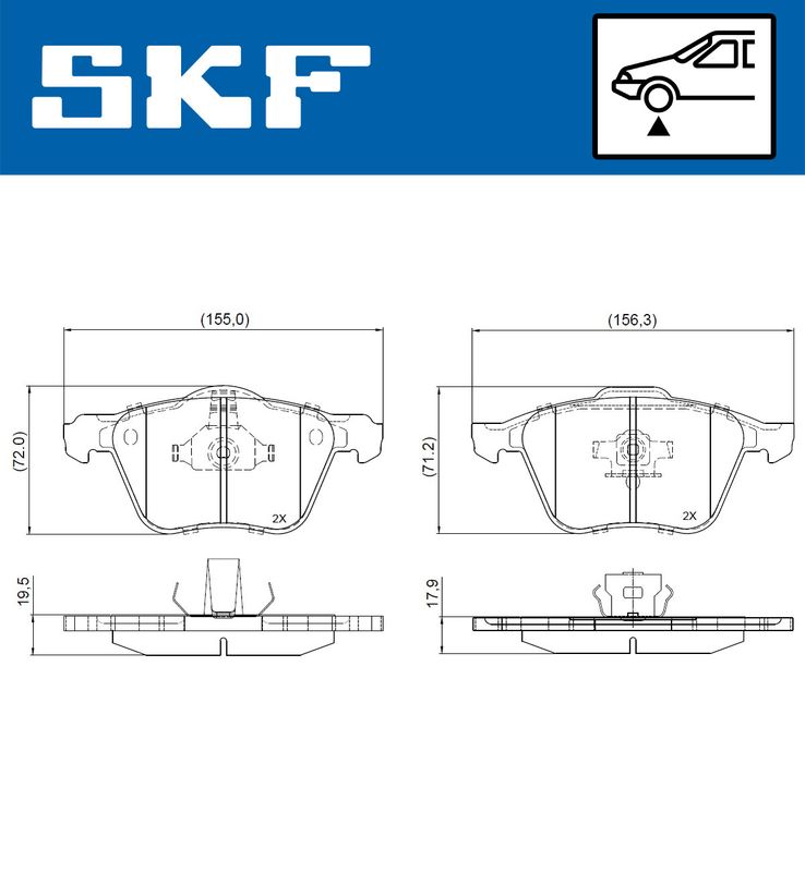 BRAKE PADS KIT|24-05