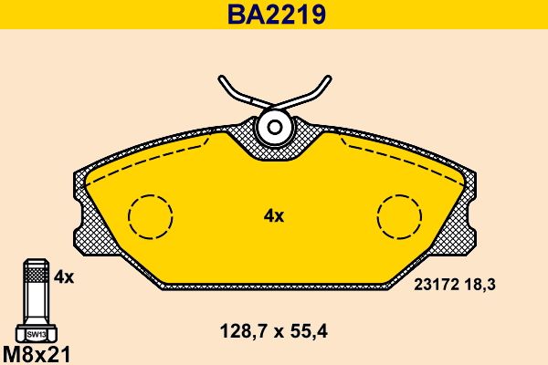 BARUM BELAGSATZ VA FUER|1 munkanapos beszerzés 2024.12