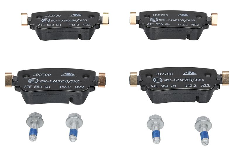 Brake Pad Set, disc brake  CADDY POLO OCTAVIA LEON A1 A3 Hinterachse|WVA:25110|nicht fü|2-5 munkanapos szállítás 13:30-ig rendelve 2025.1