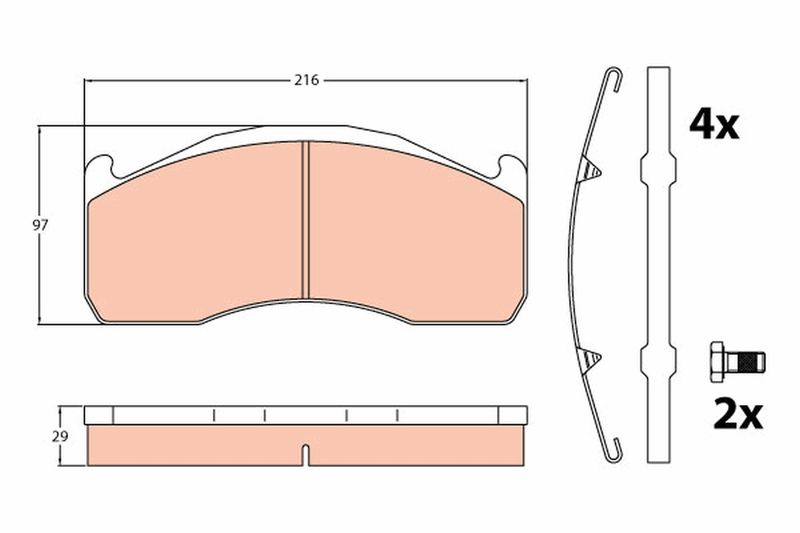 KLOCKI HAM.VOLVO 29151|Távoli klt. esetén 1-2 m.napos szállítás 2024.12.20