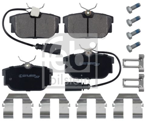 Brake Pad Set, disc brake   Hinterachse|WVA:23446|inkl. Ve|2-5 munkanapos szállítás 13:30-ig rendelve 2024.12