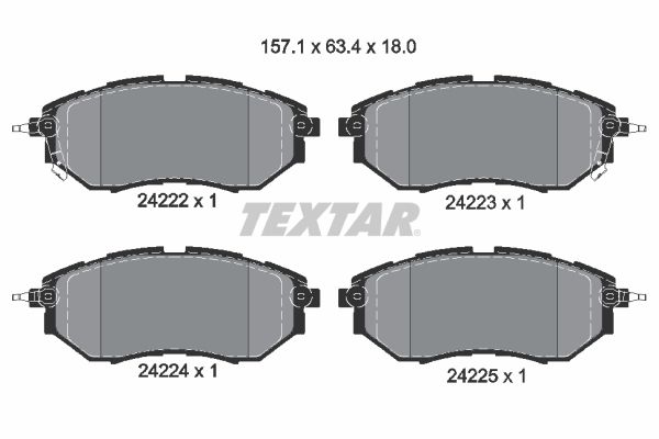 TEXTAR alkatrész|Távoli klt. esetén 1-2 m.napos szállítás 2024.12.20