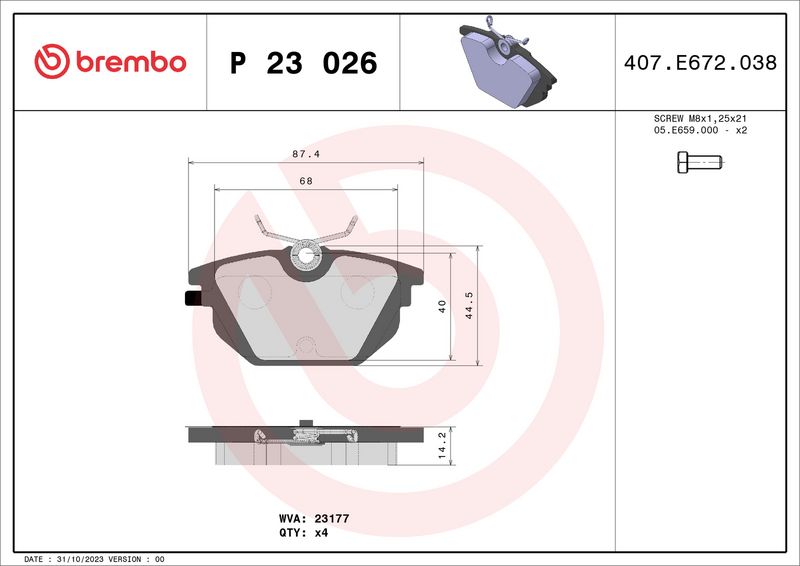 BREMBO alkatrész|Távoli klt. esetén 1-2 m.napos szállítás 2025.1.10