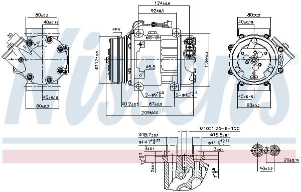 AC-KOMPRESSOR SD7V16C|1 munkanapos beszerzés 2024.12