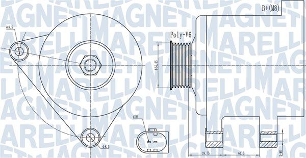 MAGNETI MARELLI ALKATRÉSZ|Csak távoli készlet esetén szállítjuk 2024.12.20