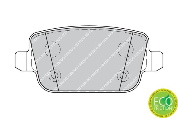 Brake Pad Set, disc brake  S-MAX MONDEO GALAXY KUGA Hinterachse|WVA:24537|mit Zube|2-5 munkanapos szállítás 13:30-ig rendelve 2025.1