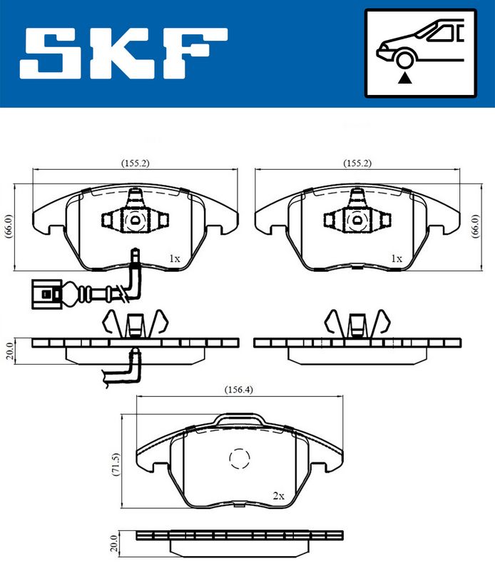 BRAKE PADS KIT|24-05