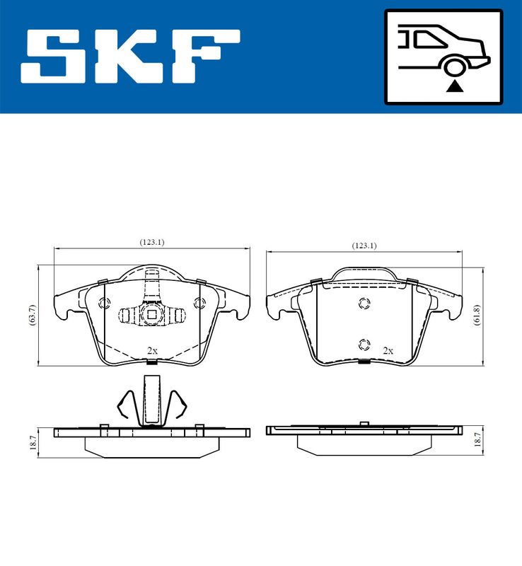 BRAKE PADS KIT|24-05