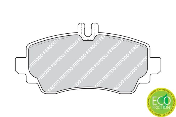 Ferodo Fékbetét készlet, tárcsafék Premier MERCEDES-BENZ A-CLASS|2022.8.8