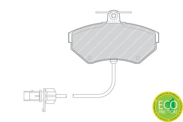 Ferodo Fékbetét készlet, tárcsafék Premier AUDI A4|2022.8.8