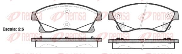 FÉKBETÉT KÉSZLET, TÁRCSAFÉK|2-3 m.napos szállítás 2024.12.20