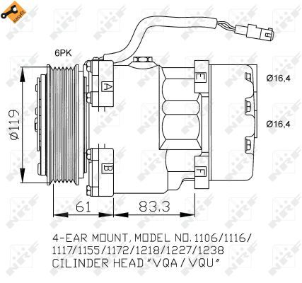 AC-KOMPRESSOR SD7V16C|1 munkanapos beszerzés 2024.12