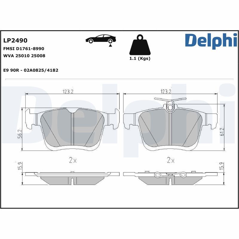 DELPHI ALKATRÉSZ|Csak távoli készlet esetén szállítjuk, 2 m.napos szállítás 2021.8.30