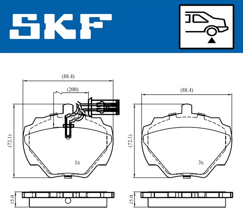 BRAKE PADS KIT|24-05