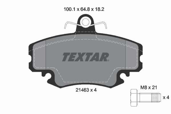 Textar fékbetét|2023.10.5