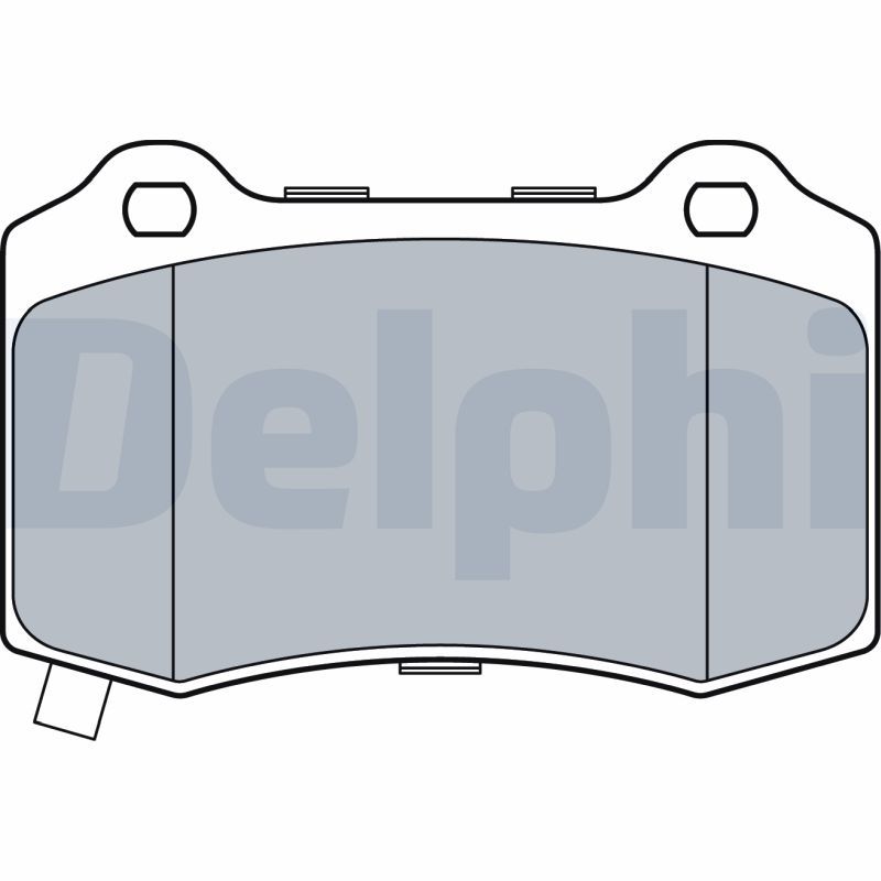 Brake Pad Set, disc brake   WVA:24076|ohne Zubehör|mit aku|2-5 munkanapos szállítás 13:30-ig rendelve 2024.12