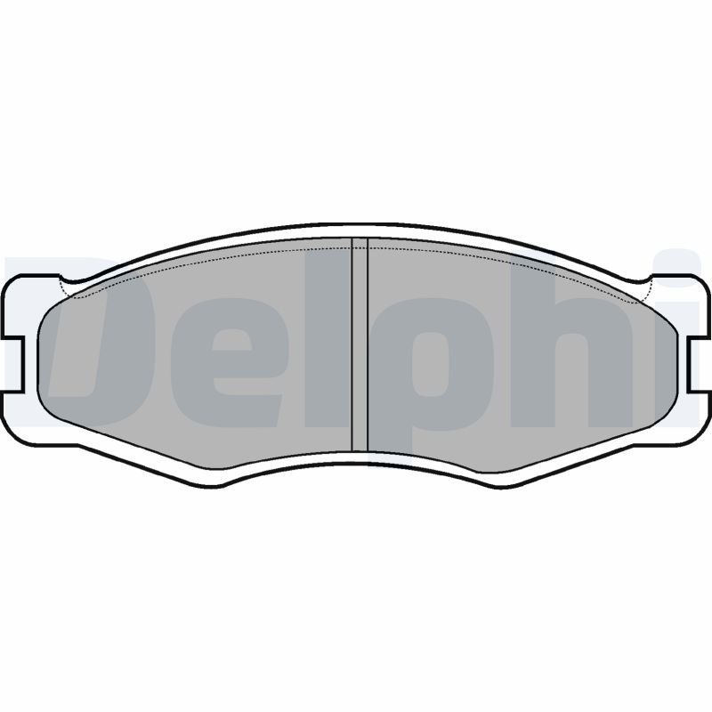 Brake Pad Set, disc brake   WVA:21099 21119 21130|ohne Zub|2-5 munkanapos szállítás 13:30-ig rendelve 2025.1