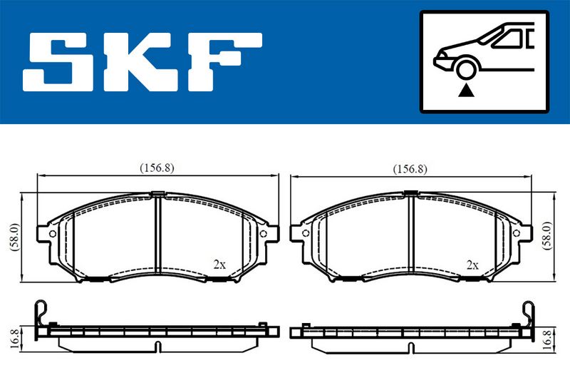 BRAKE PADS KIT|24-05