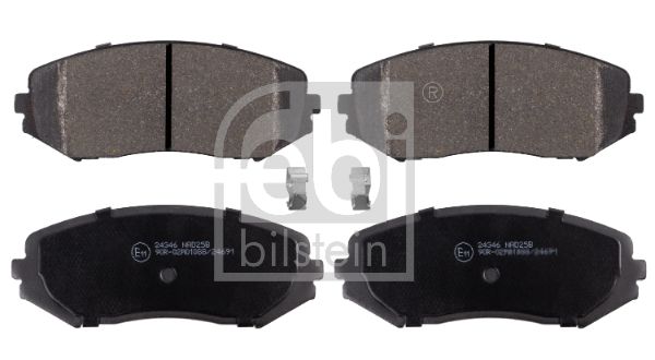 Brake Pad Set, disc brake   Vorderachse|WVA:24346|mit akus|2-5 munkanapos szállítás 13:30-ig rendelve 2024.12