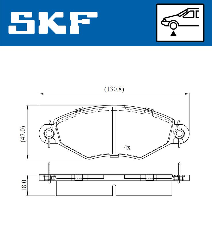 BRAKE PADS KIT|24-05