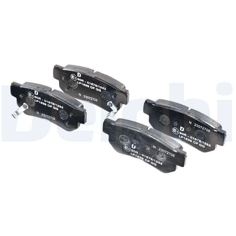 Brake Pad Set, disc brake   Hinterachse|WVA:23543, 23543 2|2-5 munkanapos szállítás 13:30-ig rendelve 2024.12