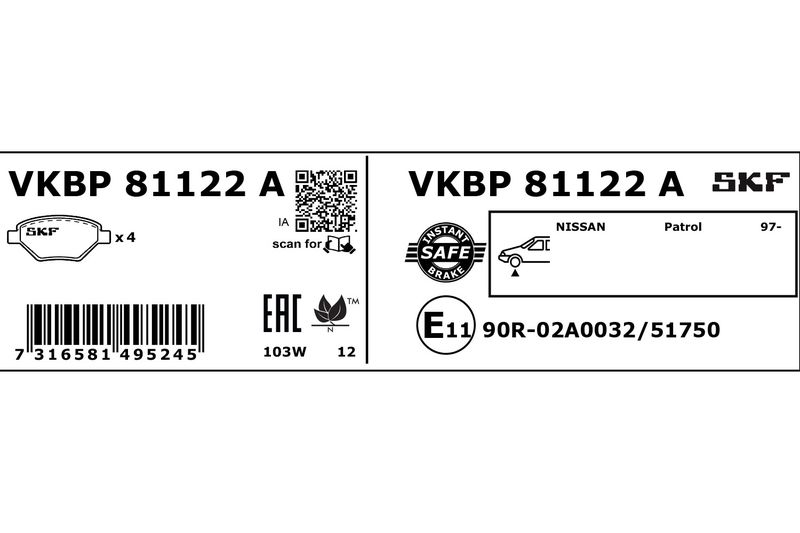 BRAKE PADS KIT|24-05