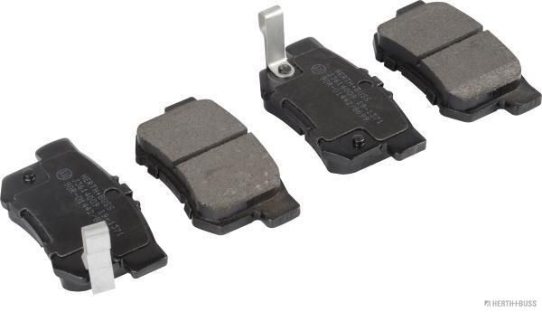 Brake Pad Set, disc brake   Hinterachse|WVA:24434|mit akus|2-5 munkanapos szállítás 13:30-ig rendelve 2024.12