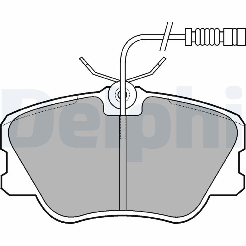 Brake Pad Set, disc brake   Vorderachse|WVA:20941, 21028|m|2-5 munkanapos szállítás 13:30-ig rendelve 2024.12