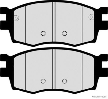 Brake Pad Set, disc brake   Vorderachse|WVA:25019|mit akus|2-5 munkanapos szállítás 13:30-ig rendelve 2024.12