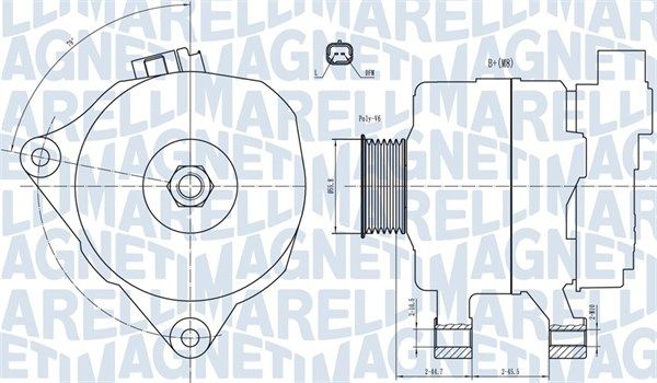 MAGNETI MARELLI ALKATRÉSZ|Csak távoli készlet esetén szállítjuk 2024.12.20