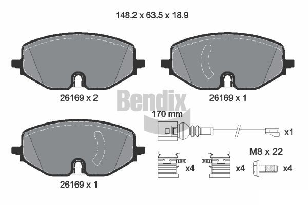 BENDIX-AU alkatrész|Távoli klt. esetén 1-2 m.napos szállítás 2024.12.23