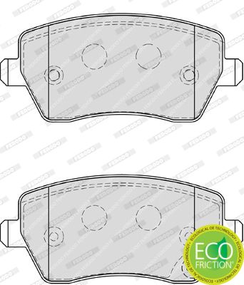 Brake Pad Set, disc brake  AGILA B Vorderachse|WVA:23973|mit Zube|2-5 munkanapos szállítás 13:30-ig rendelve 2024.12