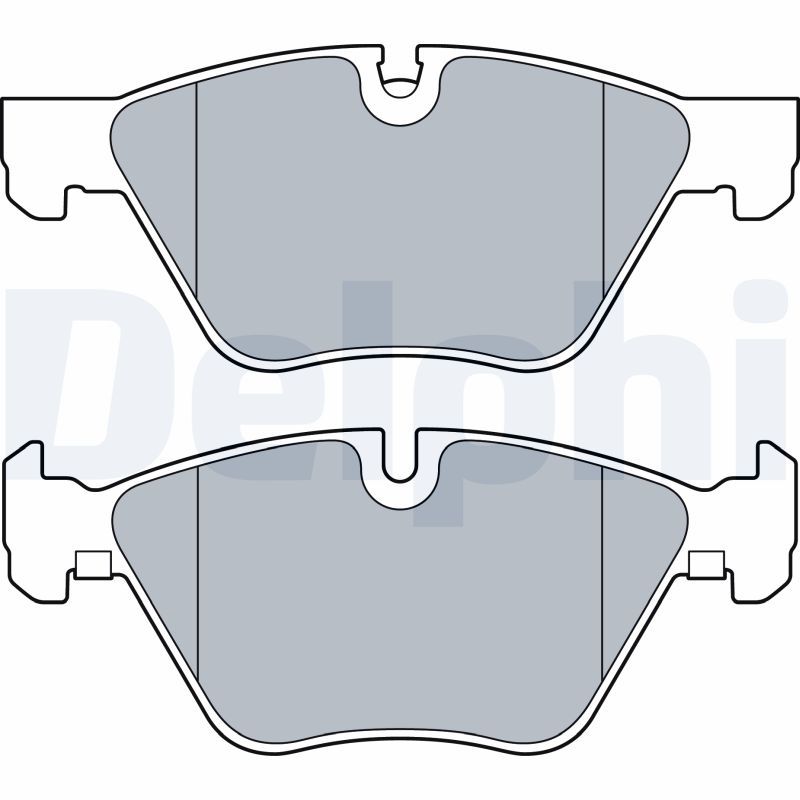 Brake Pad Set, disc brake  F10-11 WVA:23794 24697|ohne Zubehör|f|2-5 munkanapos szállítás 13:30-ig rendelve 2024.12