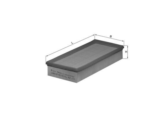 LX408 LUFTFILTER FUER BMW|1 munkanapos beszerzés 2024.12