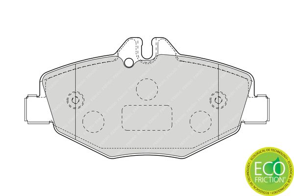 Brake Pad Set, disc brake  W/S211 E200-E350 200CDI-320CDI Vorderachse|Dicke20,3mm|WVA:23|2-5 munkanapos szállítás 13:30-ig rendelve 2024.3