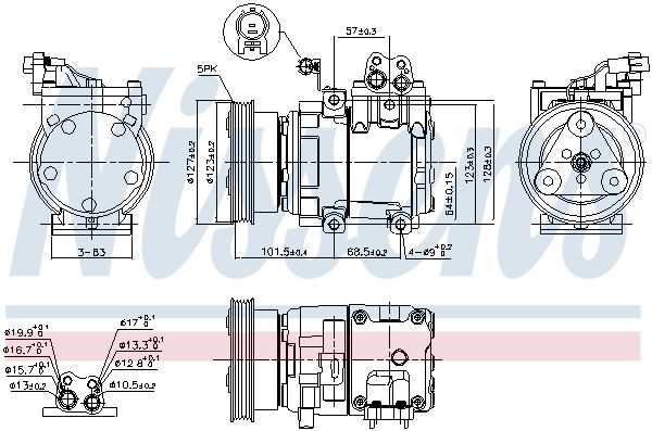 Kompresszor HYUNDAI ACCENT   99-|2022.8.8