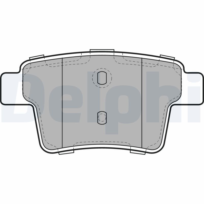 Brake Pad Set, disc brake   Hinterachse|WVA:24260|mit Zube|2-5 munkanapos szállítás 13:30-ig rendelve 2024.12