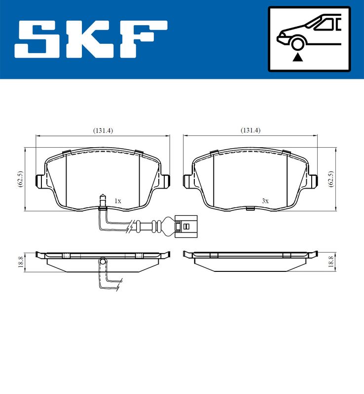 BRAKE PADS KIT|24-05